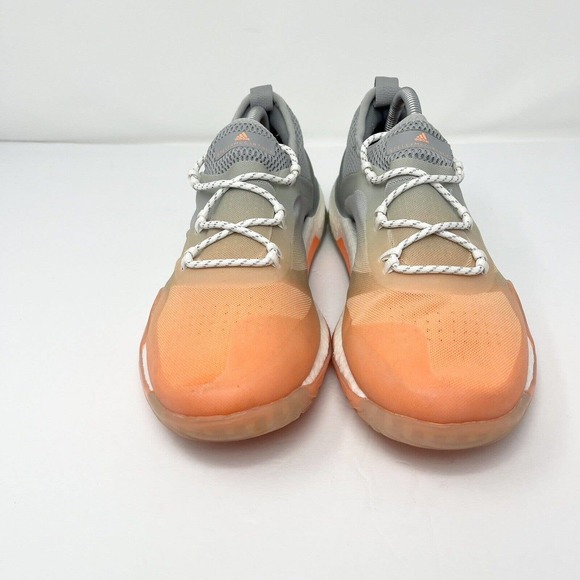 Women’s Adidas By Stella McCartney Pureboost XTr 3.0 Orange/gray Size‎ 9.5 - Picture 3 of 13